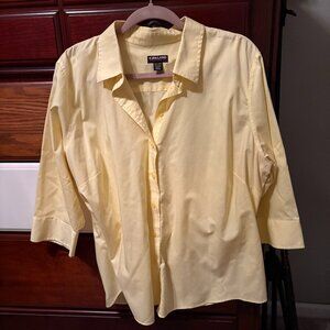 Ladies Kirkland Blouse, Yellow